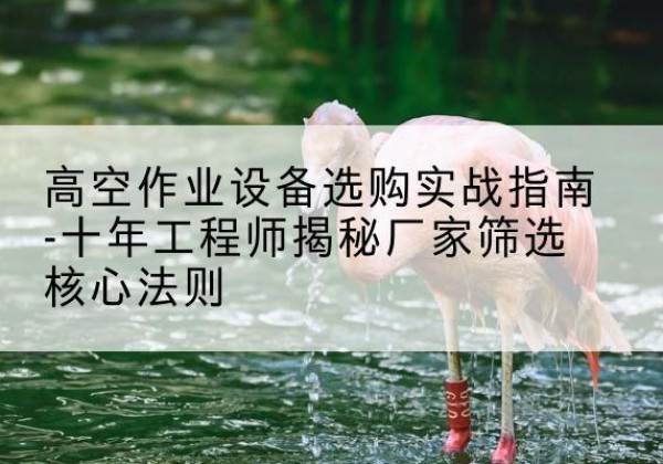 门头沟区剪叉式升降机厂家-高空作业设备选购实战指南-十年工程师揭秘厂家筛选核心法则